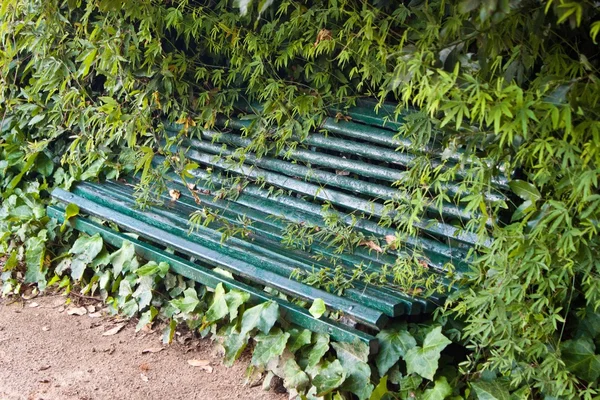 Banco em um parque — Fotografia de Stock