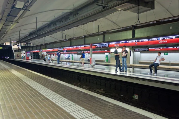 Metro en Barcelona — Foto de Stock