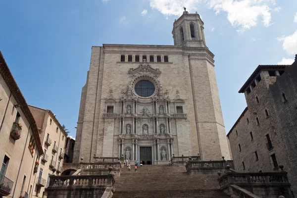 Kathedraal van girona — Stockfoto