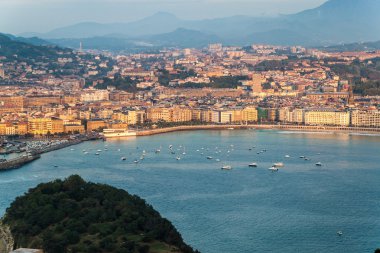 san Sebastian havadan görünümü