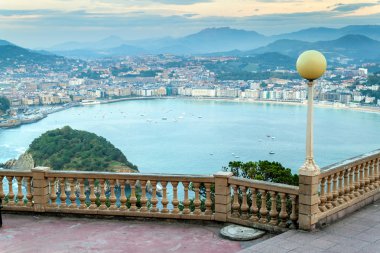 san Sebastian havadan görünümü