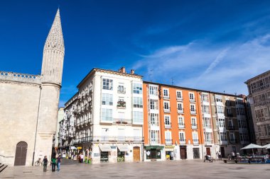 Burgos şehir merkezinde