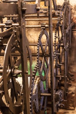 Bir saat makine detayını