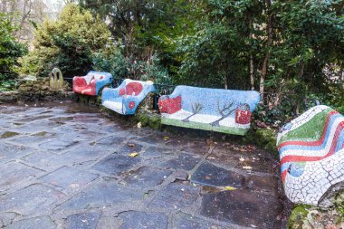 Mozaik banklar Florida Park