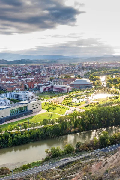 Flygfoto över Logroño — Stockfoto