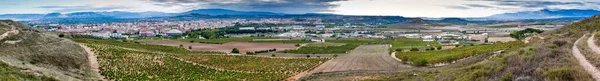 Panorama z Logroño — Zdjęcie stockowe