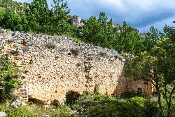 Ruinas de la Ermita de la Virgen de la Rosa — Foto de Stock