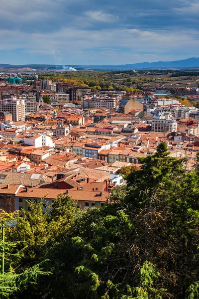 Veduta aerea di Burgos — Foto Stock
