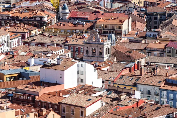 A légi felvétel a Burgos — Stock Fotó