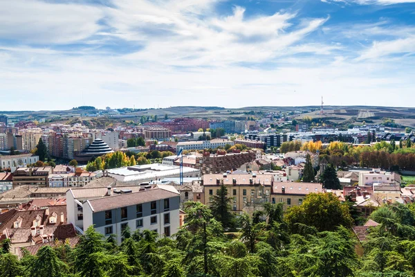 Veduta aerea di Burgos — Foto Stock