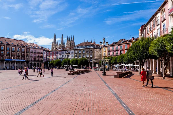 Plaza Mayor, Burgos — Stock Fotó