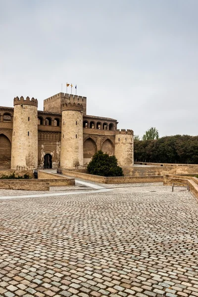 Aljaferia Palast in Saragossa — Stockfoto