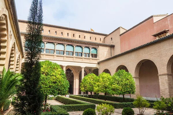 Aljaferia palota Saragossa — Stock Fotó