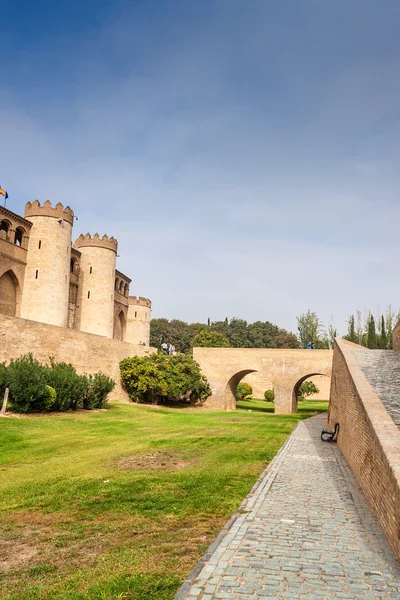 Aljaferia Palast in Saragossa — Stockfoto