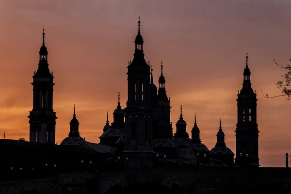 Basílica de Nuestra Señora del Pilar — Foto de Stock