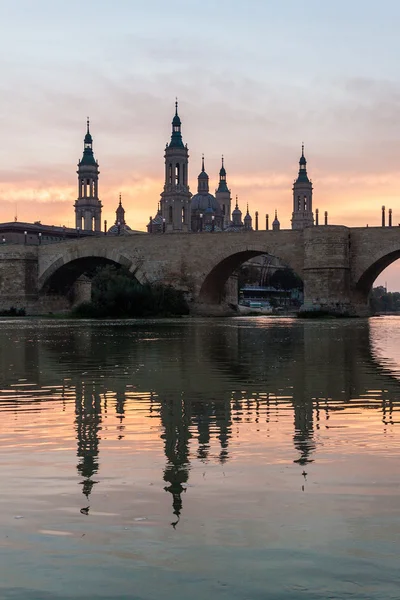 Basilica de nuestra senora del pilar — Stockfoto