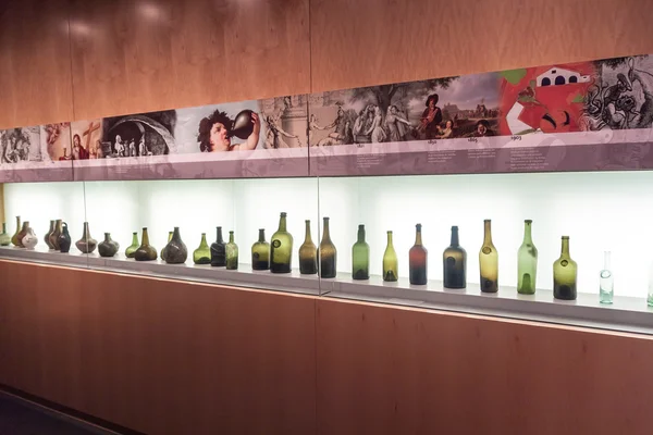 Interior of the Vivanco winery museum — Stock Photo, Image