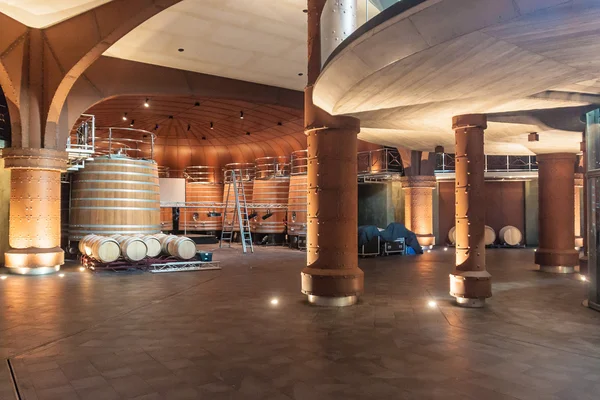 Vivanco şaraphane müzenin iç — Stok fotoğraf