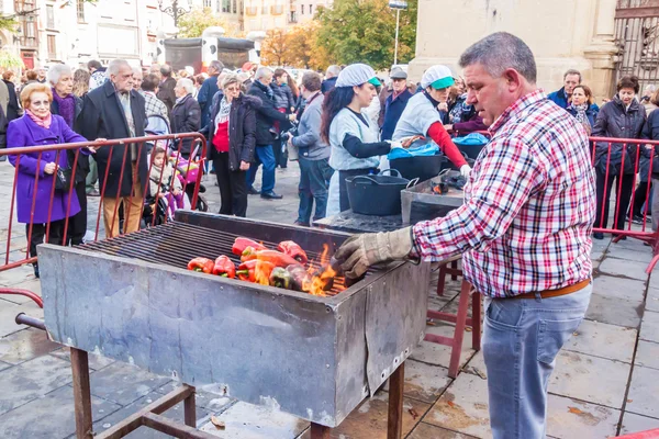 Festival of red pepper — Stock Photo, Image