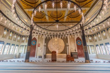 DOHA, Katar - SEPTEMBER 20, 2023: Katara Kültür Köyündeki Katara Camisi, Katar