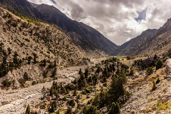 Pakistan 'ın Gilgit-Baltistan bölgesindeki Rakhiot vadisi