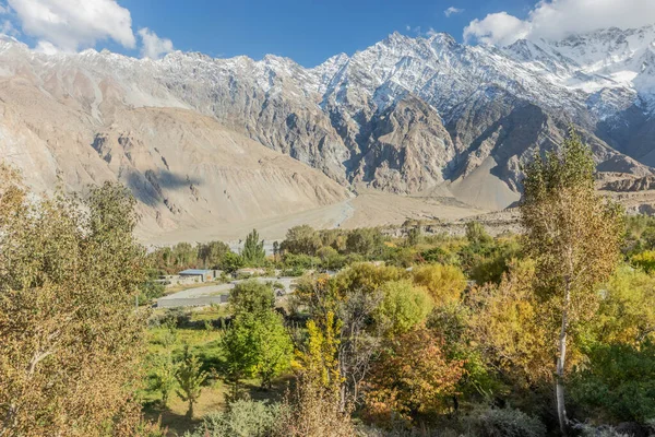 Pakistan 'ın Gilgit-Baltistan bölgesindeki Hunza Vadisi' ndeki Passu köyü
