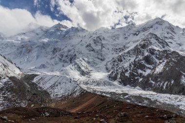 Pakistan 'ın Gilgit-Baltistan bölgesinde Nanga Parbat Dağı