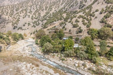 Rumbur Vadisi 'ndeki köy, Khyber Pakhtunkhwa, Pakistan