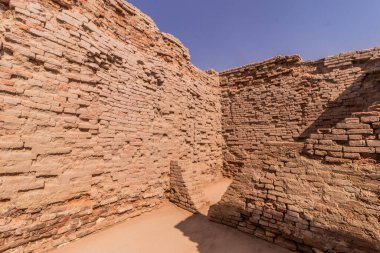 Mohenjo Daro harabeleri, Sindh bölgesi, Pakistan