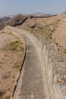 Ranikot Kalesi surları, Sindh bölgesi, Pakistan