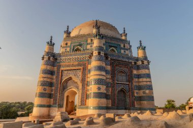 Uch Sharif, Punjab, Pakistan 'da Bibi Jawindi' nin Mezarı