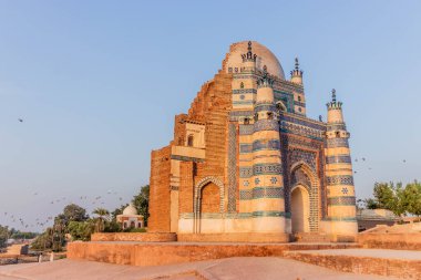 Uch Sharif, Punjab, Pakistan 'da Bibi Jawindi' nin Mezarı