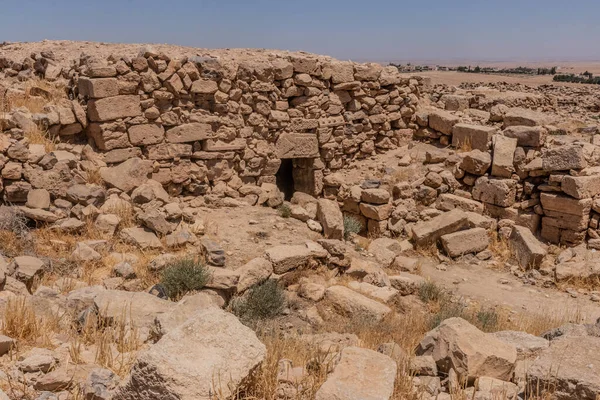 Ürdün 'deki Umm ar-Rasas sahasındaki harabeler