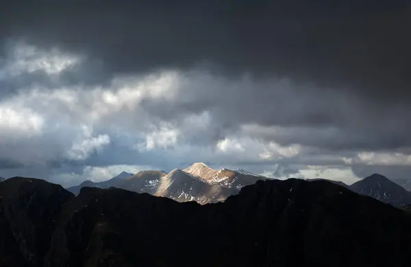 Zjednoczone Królestwo Szkocja Glencoe Aonach Eagach Ridge — Zdjęcie stockowe