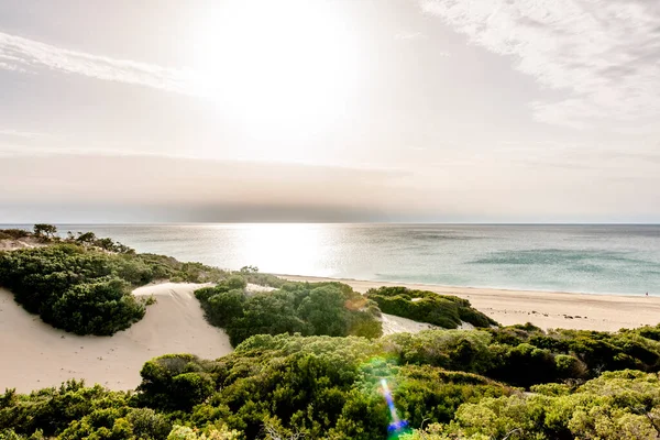 Itálie Sardinie Piscinas Pláž — Stock fotografie