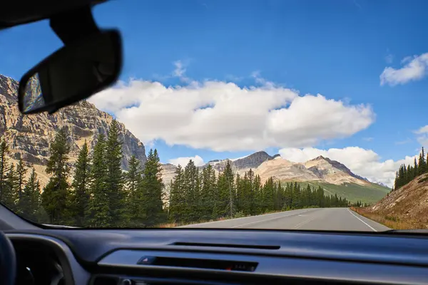 Canada Alberta Jasper National Park Banff National Park Ijsvelden Parkway — Stockfoto