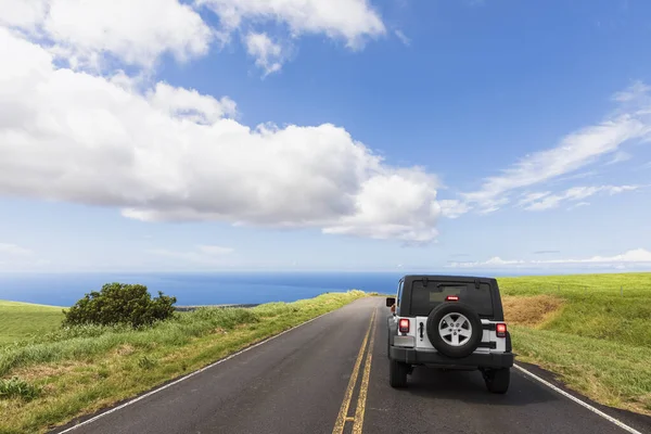 Usa Hawaii Big Island Kohala Mountain Road Voertuig Kohala Mountain — Stockfoto