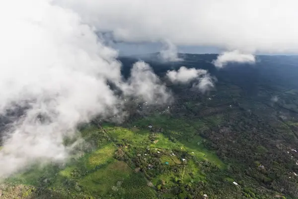 Eua Havaí Ilha Grande Vista Aérea Cênica — Fotografia de Stock