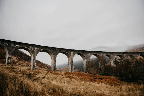 Scotland Glenfinnan Viaduct — Stock Photo, Image