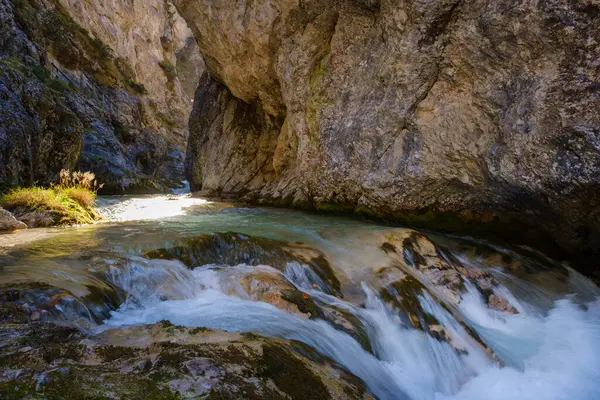 Austria Tyrol Karwendel Gleirschklamm Gleirschbach — Zdjęcie stockowe