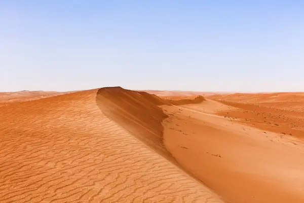 Sultanaat Oman Wahiba Sands Duinen Woestijn — Stockfoto