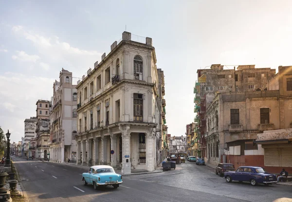 Widok Miasto Centro Viejo Hawana Kuba — Zdjęcie stockowe