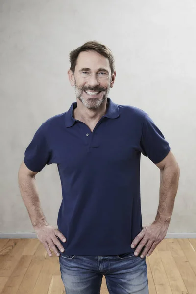 Portrait Smiling Man — Stock Photo, Image