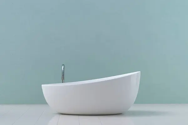 Modern Banyo Küveti Görüntüleme — Stok fotoğraf