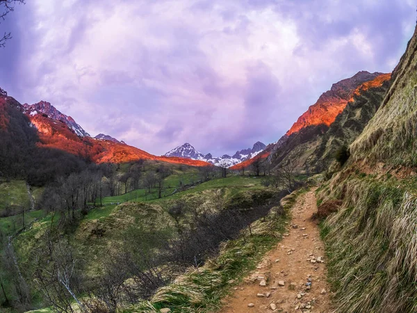 Spain Asturias Tuiza Arriba Cantabrian Mountains Way Pena Ubina — Stock Photo, Image