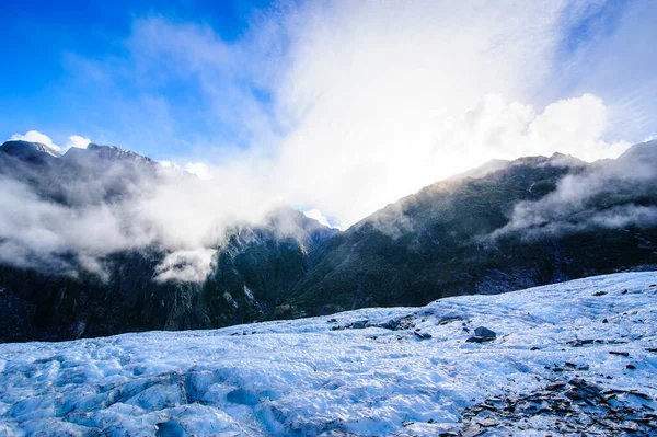 Ghiacciaio Fox Isola Del Sud Nuova Zelanda — Foto Stock