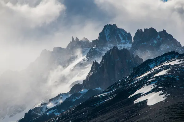 Góra Fitz Roy Niedaleko Chalten Argentyna Ameryka Południowa — Zdjęcie stockowe