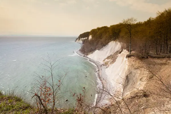 Chalk Cliff Jasmund National Park Ruegen Germany — Stock Photo, Image