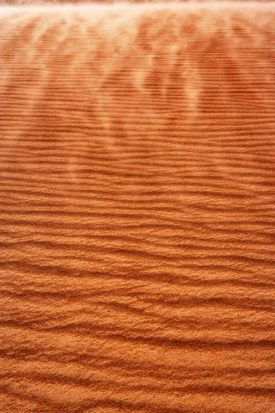 Oman Wellen Sand Auf Einer Düne Vollbild — Stockfoto