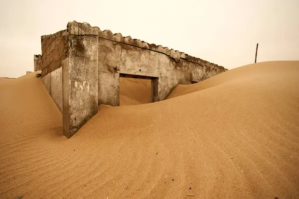 Resti Una Casa Coloniale Portoghese Nel Villaggio Abbandonato Ilha Dos — Foto Stock